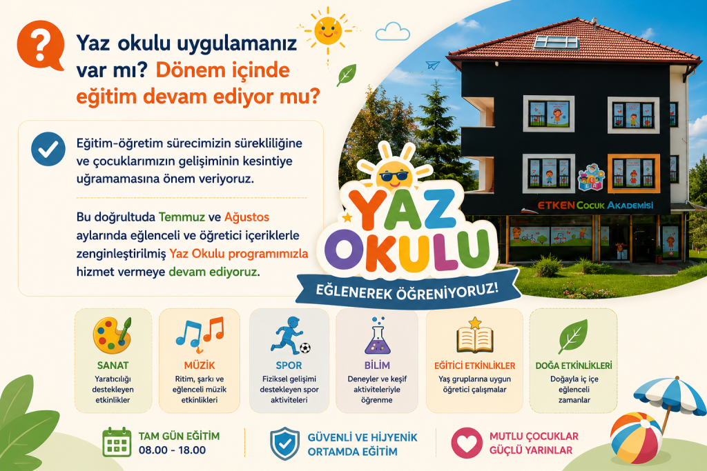 Yaz okulu uygulamanız var mı Dönem içinde eğitim devam ediyor mu